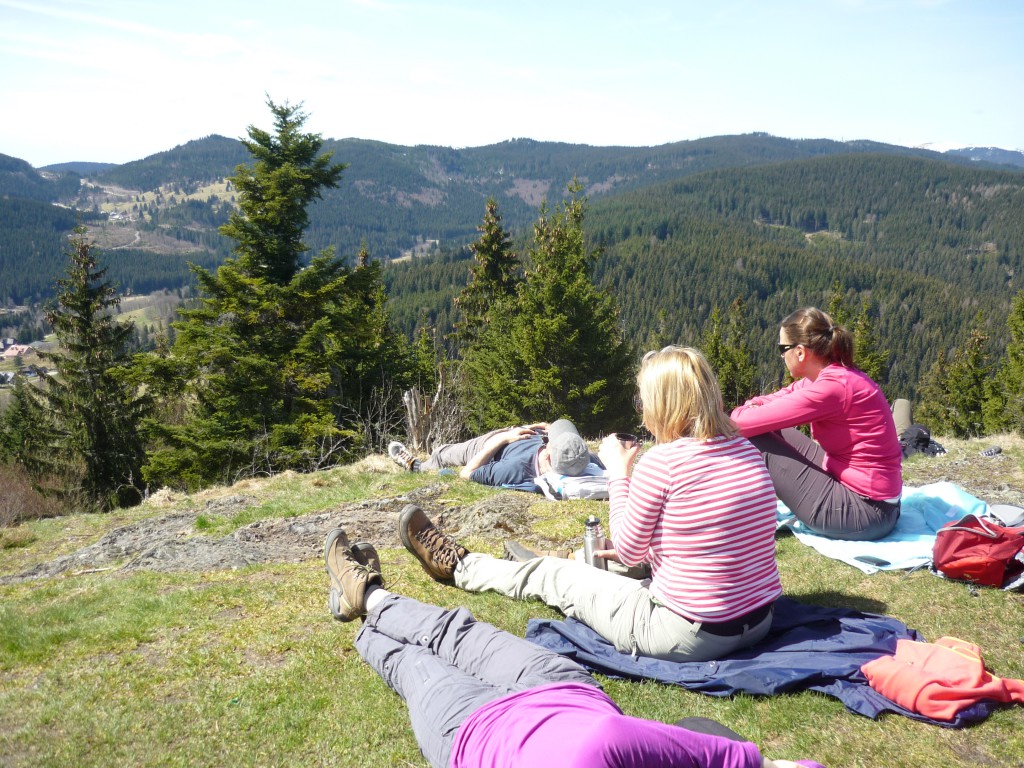Pause auf dem Bildstein am Schluchsee2