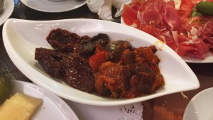 Leckere getrocknete Tomaten