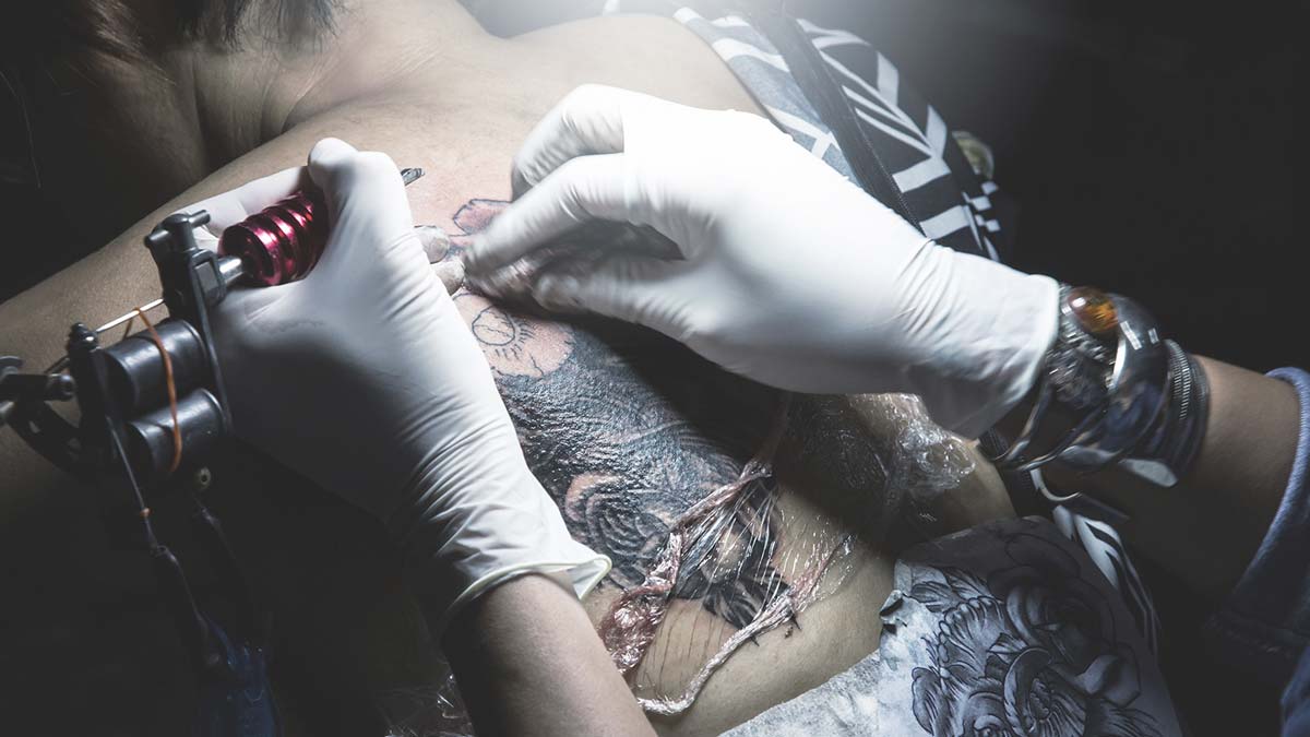 Tattoo Anker in Freiburg